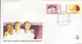 ARUBA 1992 FDC E 038 GELIJKHEID