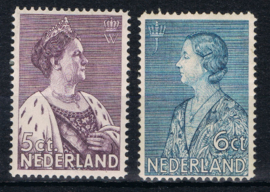 NEDERLAND 1934 NVPH 265-66 ONGEBRUIKT ++ K 138