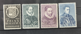 NEDERLAND 1933 NVPH 252-55 POSTFRIS ++ H 326