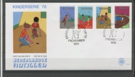 ANTILLEN 1978 FDC E116 KINDERZEGELS