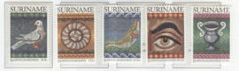 REP. SURINAME 1983 ZBL SERIE 337 MOZAIEKEN