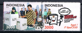INDONESIË 2019 ZBL 3571-72 ++ MAP 2019