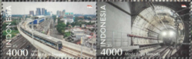 INDONESIË 2020 ZBL 3653/54 TREIN