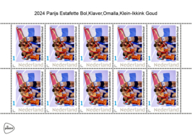 OLYMPISCHE SPELEN 2024 PARIJS ATLETIEK ESTAFETTE ++ D(C) 120