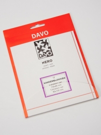 DAVO NERO STROKEN MOUNTS N01 (voor kinderblokken) 10 STK/PCS