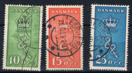 1929 Michel 177-179 gestempeld ++ F 315