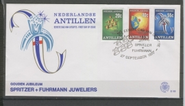 ANTILLEN 1977 FDC E105 JUWELIERS