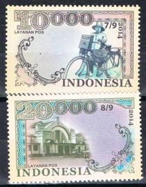 INDONESIË 2014 ZBL 3241-3242 POSTDIENST