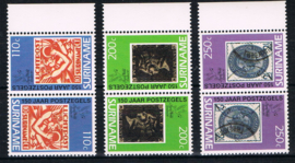 REP. SURINAME 1990 ZBL 656-658 TB ++ P 348