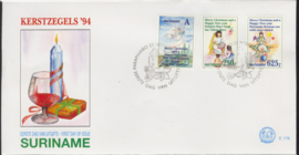 REP. SURINAME ZBL FDC E179 KERSTMIS