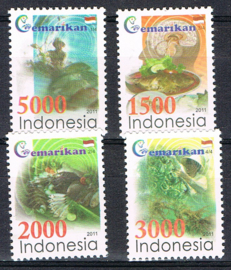INDONESIË 2011 ZBL 2987-2990
