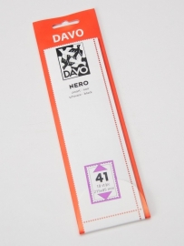 DAVO NERO STROKEN MOUNTS N41 (215 x 45) 18 STK/PCS