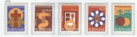 REP. SURINAME 1978 ZBL SERIE 119 PASEN EASTERN