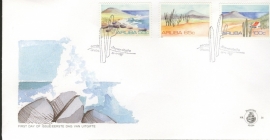 ARUBA 1991 FDC E 031 LANDSCHAPPEN