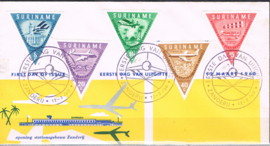 SURINAME  NVPH FDC E 13VB open speciaal catalogus