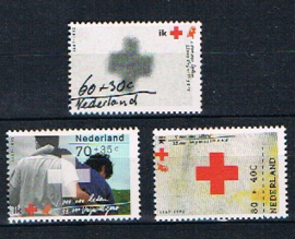 NEDERLAND 1992 NVPH 1532-34 ++ RODE KRUIS