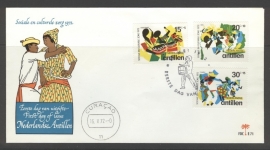 ANTILLEN 1972 FDC E071 CULTUUR