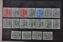 NEDERLAND 1940 NVPH 356-73 POSTFRIS ++ H 359