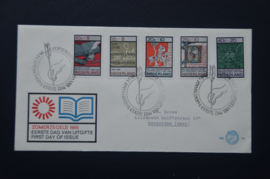 NEDERLAND 1966 FDC 79 GETYPT OPEN KLEP ++ VOORBEELD SCAN