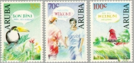 ARUBA 1991 NVPH SERIE 100 WENSZEGELS