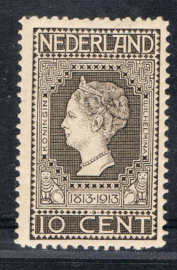 NEDERLAND 1913 NVPH 93 ONGEBRUIKT ++ J 028