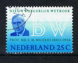 NEDERLAND 1970 NVPH 963 GEBRUIKT ++ L 589