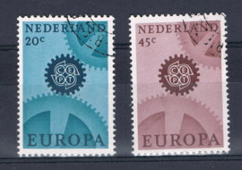 NEDERLAND 1967 NVPH 882-883 GEBRUIKT ++ L 568