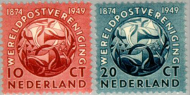 NEDERLAND 1949 NVPH 542-543 POSTFRIS