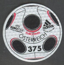 OOSTENRIJK 2008 ANK 2750 VOETBAL