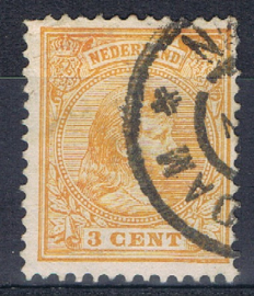NEDERLAND 1891 NVPH 34 GESTEMPELD ++ D 239