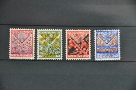 NEDERLAND 1927 NVPH 208-211 ONGEBRUIKT ++ O 123