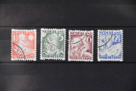 NEDERLAND 1930 NVPH R 86-89 GESTEMPELD ++ B 493