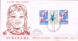 SURINAME  NVPH FDC E 71a KIND CHILD