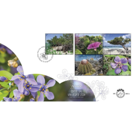 NEDERLAND NVPH FDC E 883 AB BELEEF DE NATUUR BONAIRE FLORA