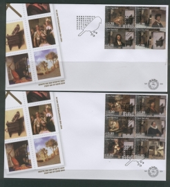 NEDERLAND NVPH FDC E504 CAREL FABRITIUS