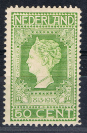 NEDERLAND 1913 NVPH 97 ONGEBRUIKT ++ J 028