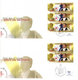 BONAIRE FDC 04AB BLANCO