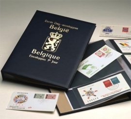 LUXE FDC ALBUM OPDRUK BELGIË BELGIQUE