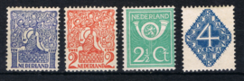 NEDERLAND 1923 NVPH 110-113 ONGEBRUIKT ++ G 463