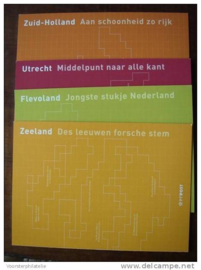 NEDERLAND 2002 NVPH V2065-76 ++ PROVINCIEVELLETJES COMPLEET