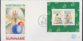 REP. SURINAME ZBL FDC E179 A KERSTMIS