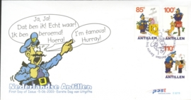 ANTILLEN 2001 FDC E327 AB STRIP