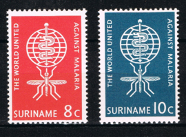 SURINAME POSTFRIS NVPH 384-85