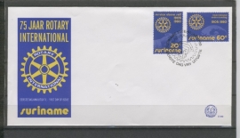 REP. SURINAME ZBL FDC E040 ROTARY