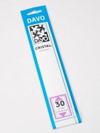 DAVO CRISTAL STROKEN MOUNTS C30 (215 x 34) 25 STK/PCS
