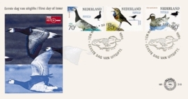 NEDERLAND NVPH FDC E318 VOGELS BIRDS