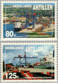 ANTILLEN 1992 NVPH SERIE 1006 HAVEN HARBOUR