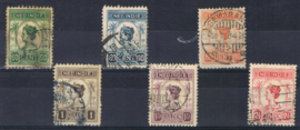NED. INDIË 1913 NVPH 129-133  ++ D 251