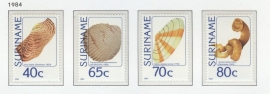 REP. SURINAME 1984 ZBL SERIE 388 SCHELPEN SHELLS