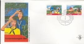 ARUBA 1992 FDC E 039 SOLIDARITEIT